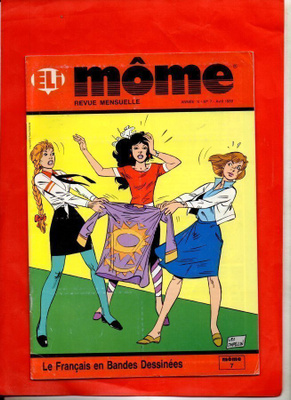 Eli Mome n:o 7 1989 Sarjakuvia. tehtäviä.