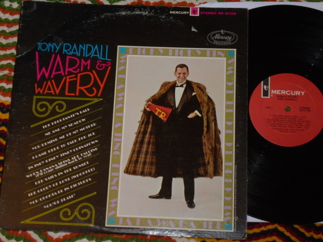 TONY RANDALL - Warm & Wavery - LP 1967 pop EX-