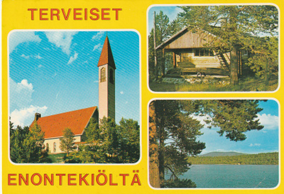 KIRKKOKORTTI - ENONTEKIÖN KIRKKO - 15