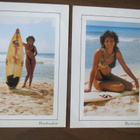 Barbados 1980-luku kaksi uimarantakorttia - pikkukuva 1