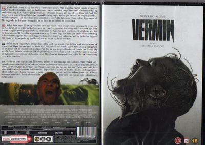 vermin (7 632) UUSI -FI- DVD nordic, 2023
