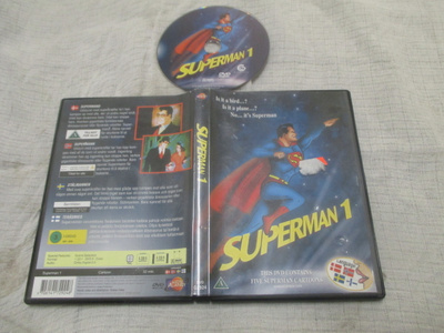 SUPERMAN 1 - piirretty DVD