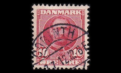 Tanska 54 o Frederik VIII 10 öre (1907)