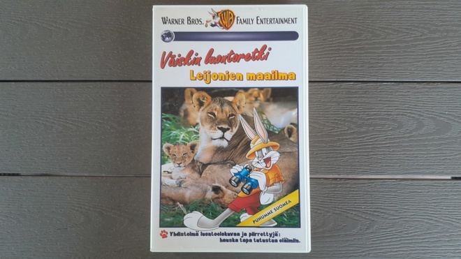 VHS: Väiskin Luontoretki - Leijonien Maailma (1997)