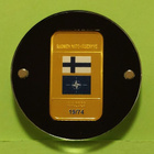 10 g 9999 NATO kultaharkko, vain 74 kpl. HARVINAISUUS. - pikkukuva 4
