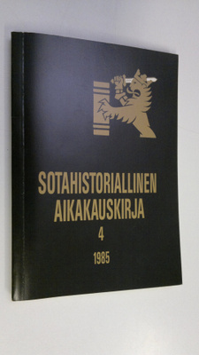Sotahistoriallinen aikakauskirja 4 : Sotahistoriallisen s...
