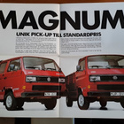 VW Transporter Magnum -esite 80-luvun lopusta - pikkukuva 1