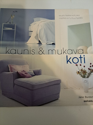 Kaunis ja mukava koti sisustuskirja