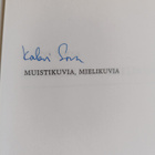 Kalevi Sorsa : Muistikuvia, mielikuvia (signeerattu) - pikkukuva 3