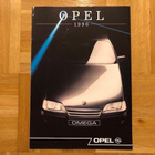 Esite Opel mallisto 1990. Kadett, Omega, Vectra, Senator ym - pikkukuva 1