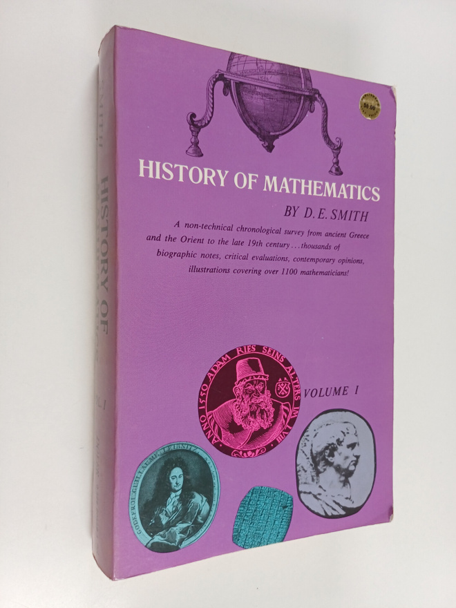 David Eugene Smith : History of mathematics Vol. 1 - Gene...