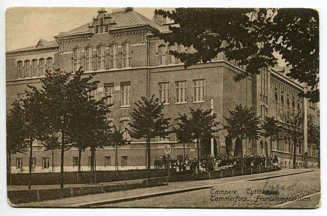 Tampere Tyttökoulu (tyttölyseo), kulkenut 1925