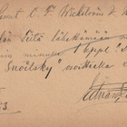 1883 10p jokanurkkainen Ehiökortti Lahdesta Hki:n junaleima - pikkukuva 2