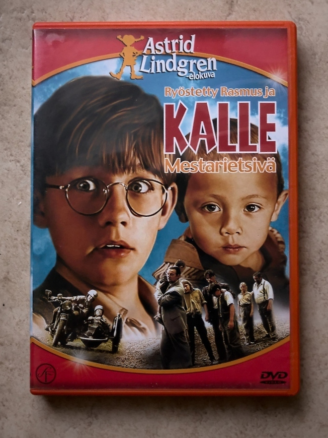 Ryöstetty Rasmus ja Kalle Mestarietsivä, DVD.