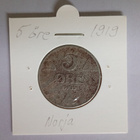 Norja 5 Öre v.1919 KM#368a - pikkukuva 1