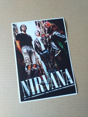 NIRVANA valokuva 13cm x 18cm #1