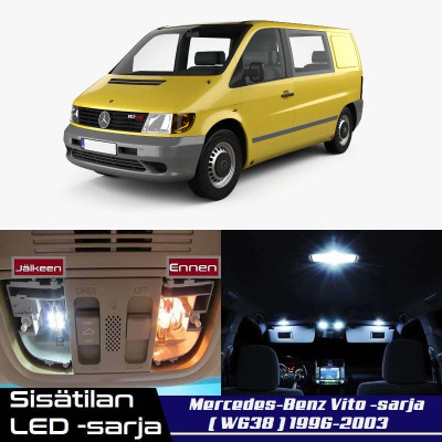 Mercedes-Benz Vito (W638) Sisätilan LED-sarja 13