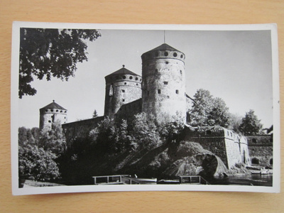 VANHA Postikortti Savonlinna 1950-luku