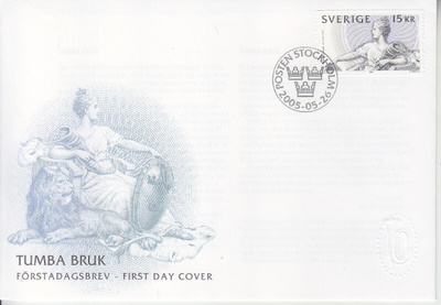 Ruotsi FDC 2005 Tumba bruk