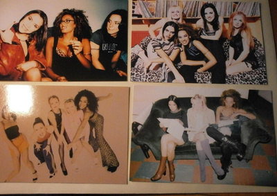 Spice Girls - kuvavalikoima ¤ 1, 4 kpl, ei käytetty