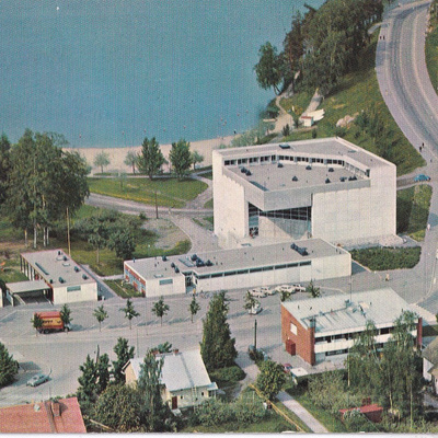 Kuopio. Alavan kirkko. Karhumäki Ilmakuva .e327