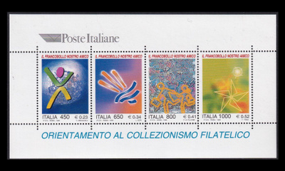 Italia 2653-6BL19 ** Filatelia (1999)