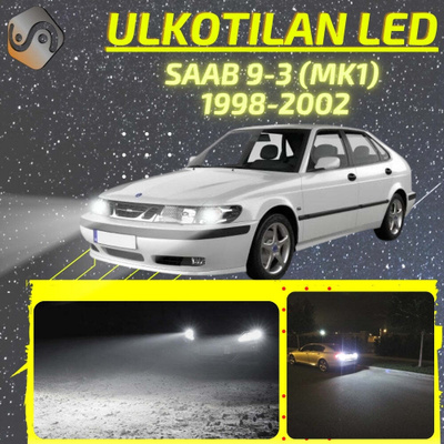 9-3 (MK1) 1998-2002 Ulkoiset LED -valot