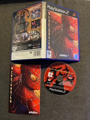 Spider-Man 2 PS2 (Suomijulkaisu)