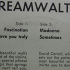 DAVID CARROLL EP 7´ DREAM WALTZ - pikkukuva 2