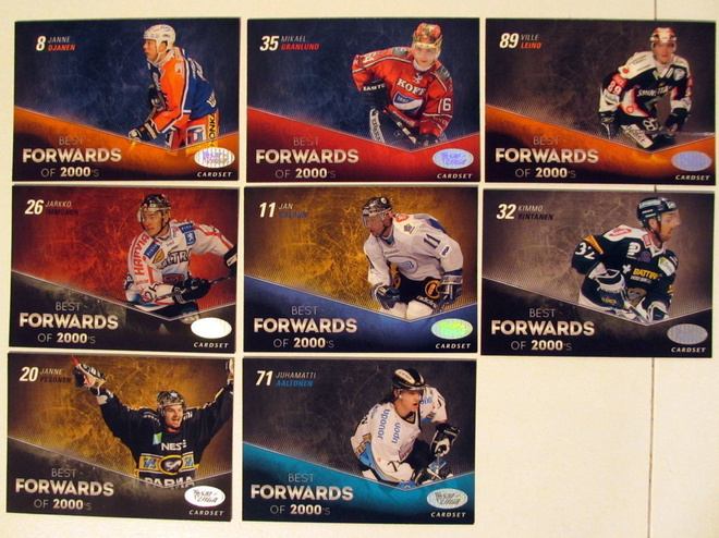 Cardset 2012-13 Best Forwards kortteja