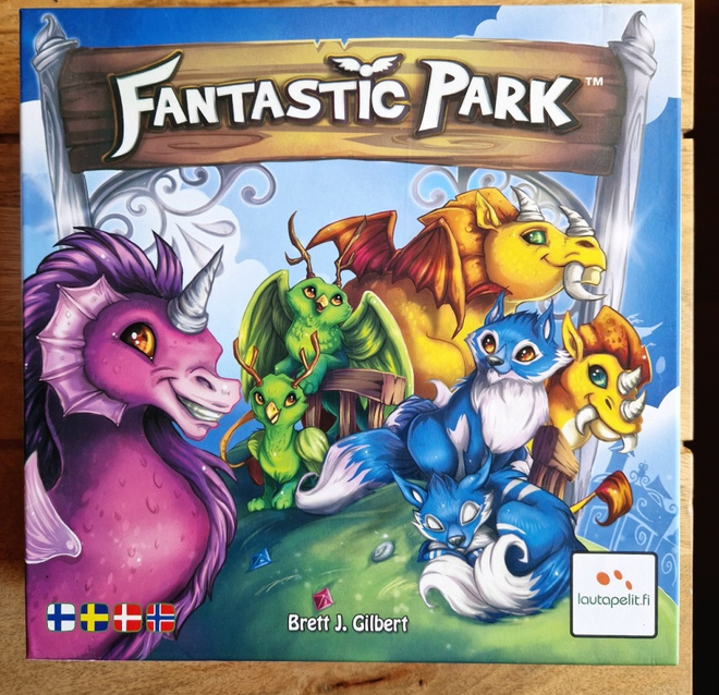 Fantasic Park lautapeli .Uudenveroinen
