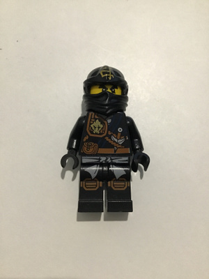 Lego minifiguuri - Ninjago - Cole (Jungle Robe)