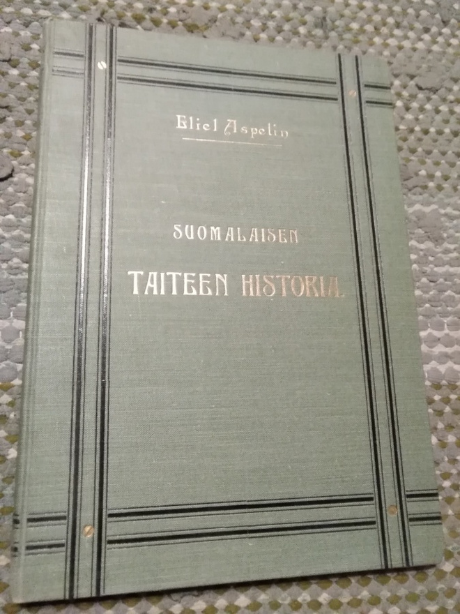 Eliel Aspelin: Suomalaisen taiteen historia
