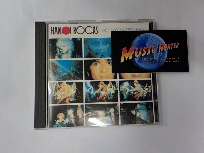 HANOI ROCKS - ALL THOSE WASTED YEARS UUSI -89 !! CD