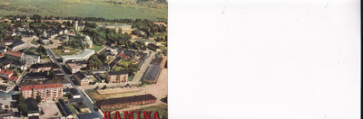 HAMINA , ilmakuvakortti    b691