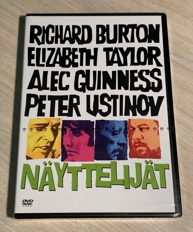 Näyttelijät (1967) Elizabeth Taylor, Richard Burton (UUSI)