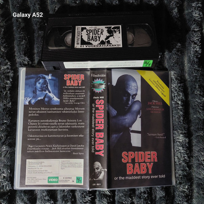 Spiderbaby VHS Pikkukoppa