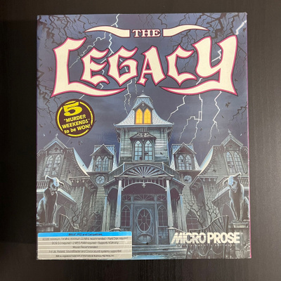 The Legacy - Realm of Terror - Big Box - PC DOS