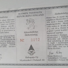 Suomi markkarahasarja 1994 Proof mukana hopeajetoni 31 g - pikkukuva 4