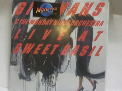 GIL EVENS AND THE MONDAY... - LIVE AT SWEET  BASIL M-/M-2 LP