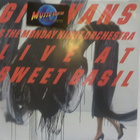 GIL EVENS AND THE MONDAY... - LIVE AT SWEET  BASIL M-/M-2 LP - pikkukuva 1