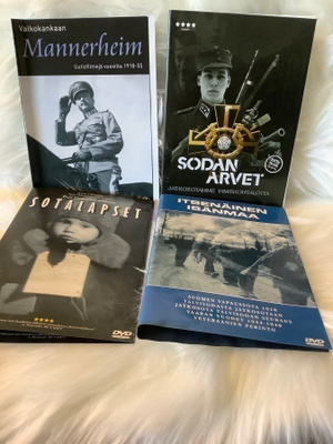 SUOMALAISET SOTA DOKUMENTIT  (4X DVD)