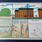 Opetustaulu Tilgmann n. 41,2 x 32,5 cm Kesämuistelmia - pikkukuva 1