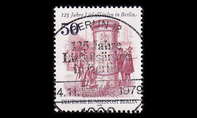 Berlin 612 o Mainospylväät 125v EPL (1979)