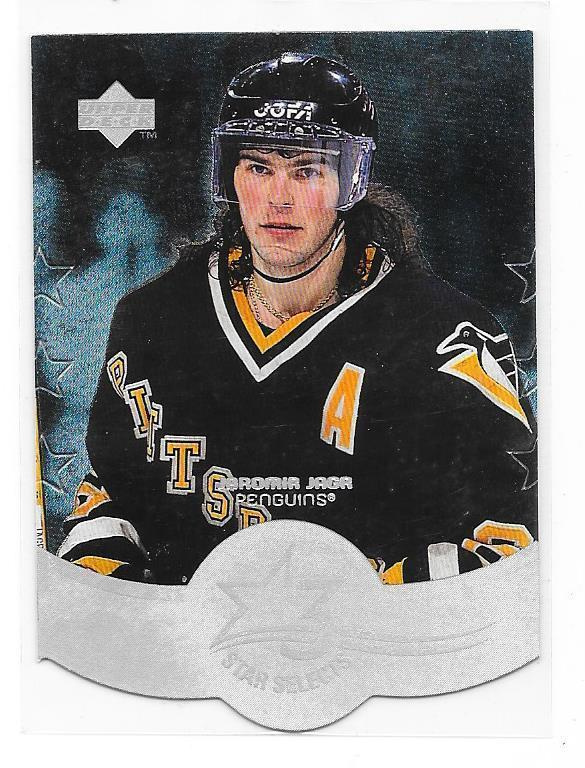 1997-98 UD Three Star Selects #TS8 Jaromir Jagr Pittsburgh