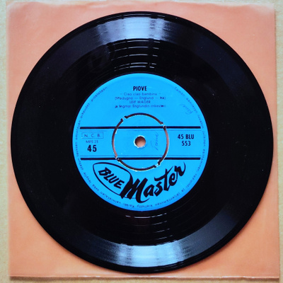 LEIF WAGER: Piove / Marechiare – 7” 1959, ei KK Blue Master