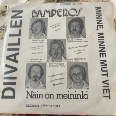 BAMPEROS: Diivaillen * Minne, minne….* FIN 1979