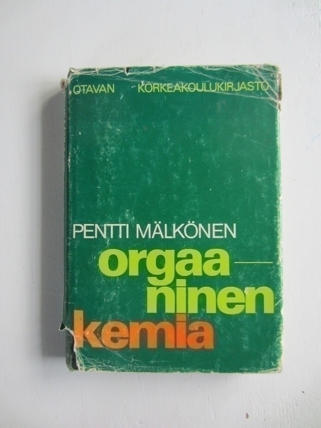 Mälkönen Pentti: Orgaaninen kemia