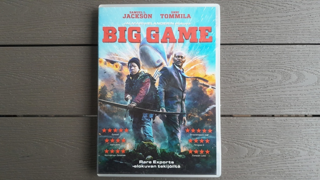 DVD: Big Game (Samuel L.Jackson, Onni Tommila 2014)
