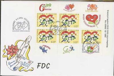 1993 ystävyydellä FDC